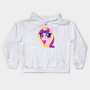 Princess Cadance portrait Kids Hoodie